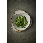 Churchill Stonecast Raw Lotus Schalen, Grau, 178 mm (12 Stück)