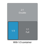 Cambro Polycarbonat GN 1/3 Behälter 150mm