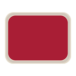 Roltex America Polyester Serviertablett rot 46 x 36cm