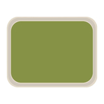 Roltex America Polyester Serviertablett grün 46 x 36cm