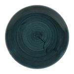 Churchill Stonecast Patina Coupe-Teller, rustikales Blaugrün, 217 mm, (12 Stück)