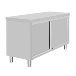 Vogue Standbodenschrank Edelstahl 900x1500x600mm