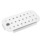 Vogue St/St GN Abtropfblech für GN 1/4