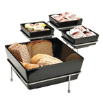 APS Float quadratische Schale schwarz 19cm