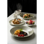 Churchill Bamboo Ceramic Spinwash Alpine Teller, 167 mm, (12 Stück)