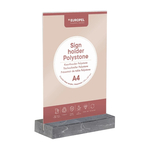 Europel Schildhalter A4 Polystone anthrazit