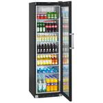 Liebherr FKDv 4523 PremiumPlus Getränkekühlschrank mit Glastür, Display und LED, Farbe: Schwarz, Modell: FKDv 4523