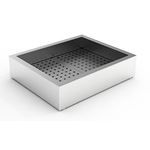 Combisteel Gemahlenes Eis Behälter Aufbau 2/1 Gn