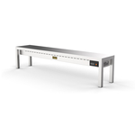 Combisteel Aufsatzbord Keramisch Beheizt 1 Stufig 1600  4 Heizelemente 250W – Breite 1600 – Art.-Nr.: 7020.0715
