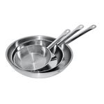 Combisteel Bratpfanne Edelstahl Ø24 2,3L