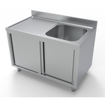 Combisteel 700 Spültisch Schiebetüren 1 Rechts 1200