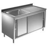 Prismafood Spülschrank 1,0m - 1 Becken  links L40xB40xT25cm STD