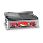 GMG Elektro-Grillplatte GP5530EG 52x24 cm, ½ Glatt, ½ Gerillt