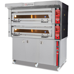 GMG Bäckerei- & Konditoreiofen PB2M-128 mit 2 Backkammern, Vollschamott und Gärschrank