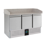 Combisteel Energy Line Pizzatisch 3 Türen Energy Line  Ausgestattet mit Verdampfer