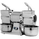 Prismafood Käsereibe - Edelstahl Reibewalze - Produktion: 70 kg/Std