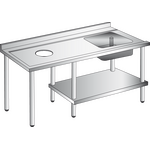 Prismafood Zulauftisch (BxTxH): 180 x 77 x 85 cm