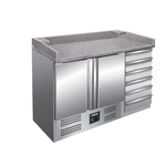 SARO Pizzatisch mit Schubladen PZ 9001