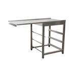 SARO Ablauftisch für Spülmaschine links 1200mm