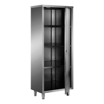 SARO Edelstahl-Lagerschrank mit 1 Flügeltür 500x600 AISI 430