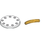 Neumärker Pasta-Scheibe Ø 50 mm Bucatini