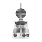 Hendi Waffeleisen, Teflon beschichtet, rund Ø 19 cm