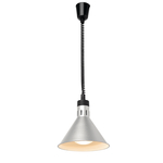 Hendi Höhenverstellbare Wärmelampe, konisch - Silber, Farbe: Silber