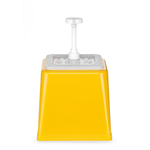 Hendi Pump-Soßenspender Gelb 2.5 L, Farbe: Gelb