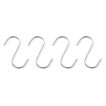 Hendi Fleischhaken - 4er Set 150x6 mm, Größe: 150x6 mm