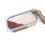 Hendi Polypropylen Gastronorm Deckel, luftdicht verschließbar GN 1/9, Variante: GN 1/9