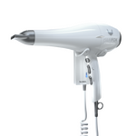 Aliseo Hotel Haartrockner Polarfox 1875 mit Gabel-Wandhalterung, Ausführung: mit EU-Stecker, Wandhalterung: Mit Gabel-Wandhalterung