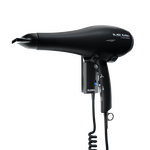 Aliseo Hotel Haartrocr Black Mambo 1875 mit Gabel-Wandhalterung & zusätzlichem Kabel und Stecker, Ausführung: mit EU-Stecker, Wandhalterung: Mit Gabel-Wandhalterung & zusätzlichem Kabel und Stecker