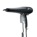 Aliseo Hotel Haartrockner CARBONIC 1900 mit Gabel-Wandhalterung, Ausführung: mit EU-Stecker, Wandhalterung: Mit Gabel-Wandhalterung