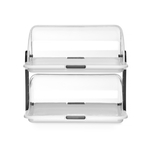 Hendi Rolltop Kühl-Display Doppeldeck-Tablett 465x310x(H)410 mm