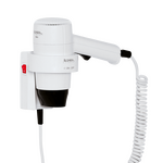 Aliseo Hotel Haartrockner Phoenix PRO mit zusätzlichem Kabel und Stecker, Wandhalterung: Mit Wandhalterung & zusätzlichem Kabel und Stecker