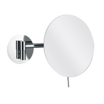 Aliseo Cosmo Minimalist Kosmetikspiegel mit Schwenkarm, Farbe: Chrom, Variante: Schwenkarm