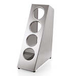 WAS Germany Besteckbehälter Tower Chromnickelstahl 