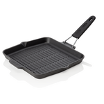 WAS Germany Grillpfanne Edelstahl/Silikon/Gusseisen 