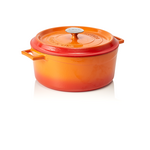 WAS Germany Bräter Gusseisen orange