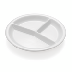 WAS Germany Abteilteller Porzellan 