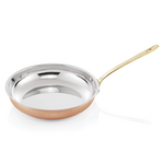 WAS Germany Flambierpfanne Chromnickelstahl, Messing 