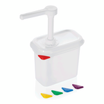 WAS Germany GN Saucenspender Polypropylen 1/9 