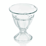 WAS Germany Eisbecher Glas / Opal-/Hartglas 