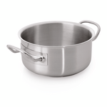 WAS Germany Bratentopf Chromnickelstahl 