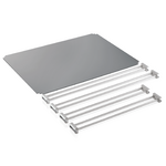 WAS Germany GN Tablettwagen Aluminium silber