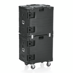 WAS Germany GN Doppelthermotransportbehälter Kunststoff, Polyurethan 1/1 