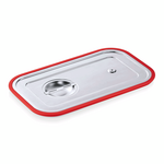 WAS Germany GN Transportdeckel Chromnickelstahl, Silikon 1/1 