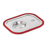 WAS Germany GN Transportdeckel Chromnickelstahl, Silikon 1/2 