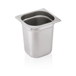 WAS Germany GN Behälter Chromnickelstahl 1/6 