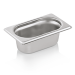 WAS Germany GN Behälter Chromnickelstahl 1/9 